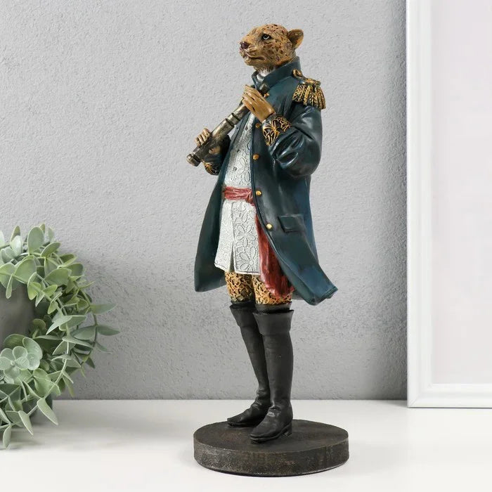 Quirky Dressed Animal Statue Style 4